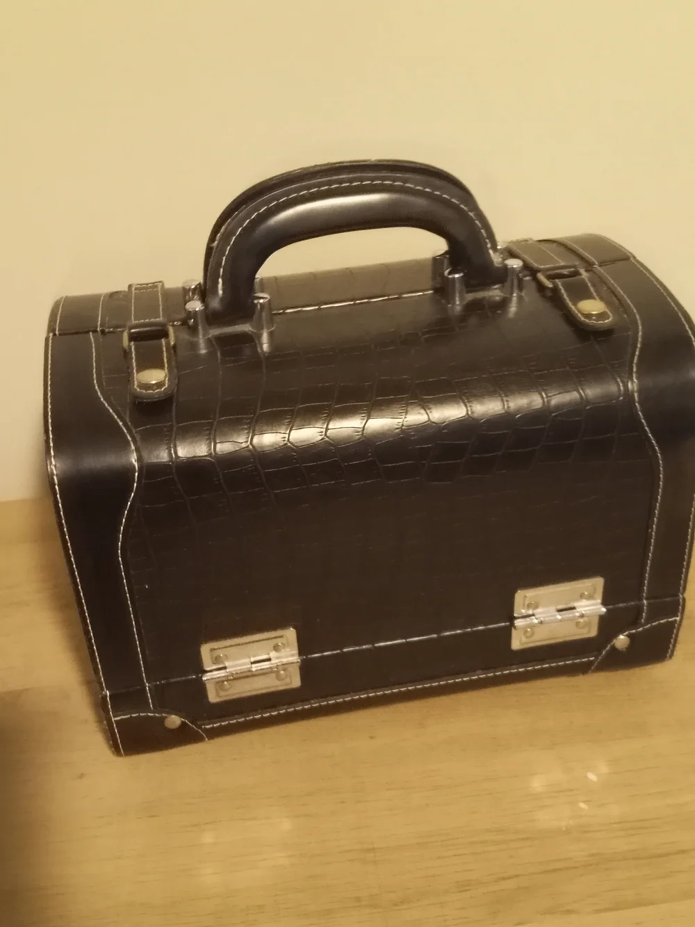 Expanding Travel Train Case with Mirror ~ Free Shipping! ☆